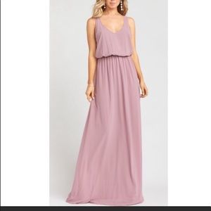 Show me your Mumu Kendall Maxi Antique Rose Chiffon
